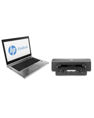 BB6P90ET8 - HP - Notebook EliteBook 8470p + 90W Docking Station