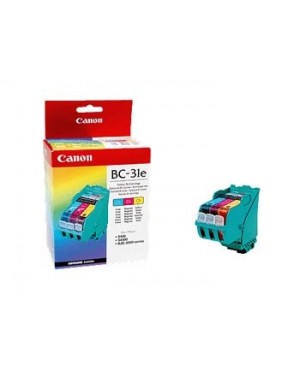 BC31E - Canon - Cartucho de tinta Cartridge ciano magenta amarelo BJC6000