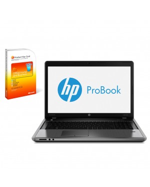 BC5C98EA90 - HP - Notebook ProBook NOTEBOOK BUNDEL (C5C98EA+YD304AA) 4740s Core i3-3110M + Microsoft Office 2010 PKC