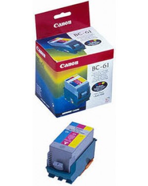 BC61 - Canon - Cartucho de tinta Cartridge ciano magenta amarelo BJC7000/71