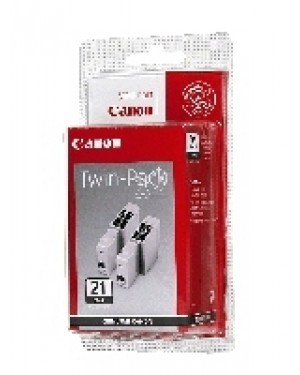 BCI-21 BK TWIN - Canon - Cartucho de tinta Cartridge preto