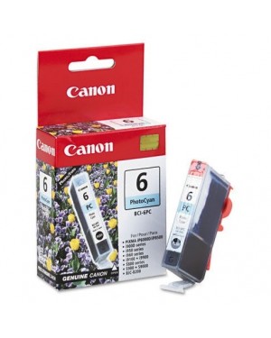 BCI-6 PC - Canon - Cartucho de tinta BCI-6 ciano