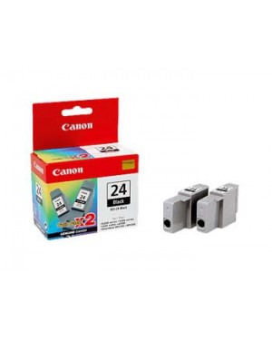 BCI24BKTWIN - Canon - Cartucho de tinta Twin preto