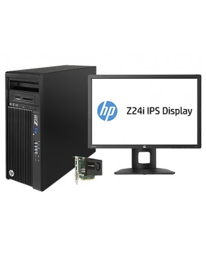 BG1X36ET6 - HP - Desktop Z 230 MT + NVIDIA Quadro K2000 + Z24i