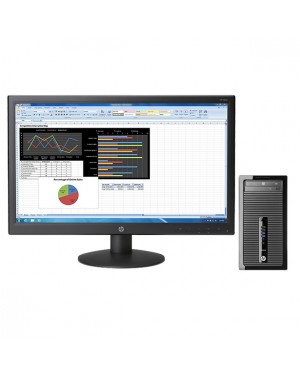 BK8K69EA03 - HP - Desktop ProDesk DESKTOP BUNDEL (K8K69EA+K0Q34AA) ProDesk 400 MT Intel Core i3 + V241p monitor