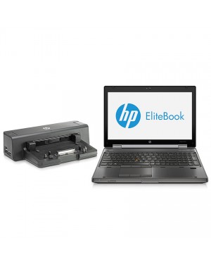 BLY552ET09 - HP - Notebook EliteBook NOTEBOOK BUNDEL (LY552ET + A7E34ET) EliteBook 8570w Quad-Core i7-3610QM + Basic Docking Station