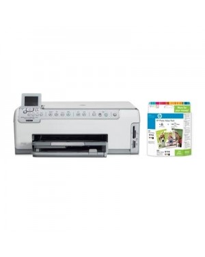 BSQ8220B - HP - Impressora multifuncional Photosmart C5180 All-in-One Printer + H
