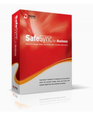 BU00302251 - Trend Micro - Software/Licença SafeSync for Business, 50GB, 26-50u, 1y