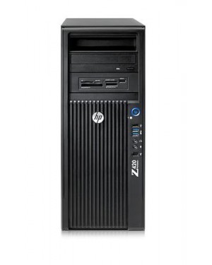 BWM543EA3 - HP - Desktop Z WORKSTATION BUNDEL Z420 voor o.a. Autodesk Inventor (WM543EA+C2J94AT+4xA2Z48AT) Six-Core CPU, NVIDIA K4000, 24GB geheugen, 256GB SSD, 1TB HDD