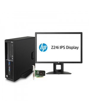 BWM648ET5 - HP - Desktop Z 230 SFF + NVIDIA Quadro K600 + Z24i