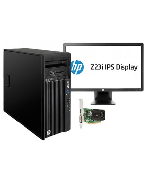 BWM649ET5 - HP - Desktop Z 230 MT + NVIDIA Quadro K600 + Z23i