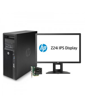 BWM679ET2 - HP - Desktop Z 420 + NVIDIA Quadro K2000 + Z24i