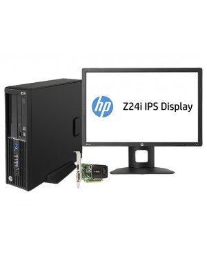 BWM704ET4 - HP - Desktop Z 230 SFF + NVIDIA Quadro K420 + Z24i