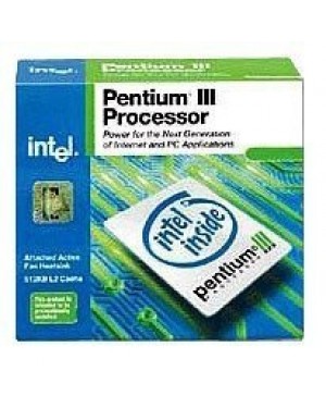 BX80526F800256E - Intel - Processador Pentium III 1 core(s) 0.8 GHz Socket 370