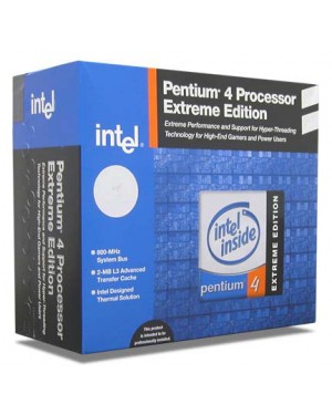 BX80532PH3460FS - Intel - Processador Pentium 4 1 core(s) 3.46 GHz Socket T (LGA 775)