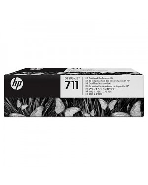 C1Q10A - HP - Cabeca de impressao preto ciano magenta amarelo Designjet T120 & T520