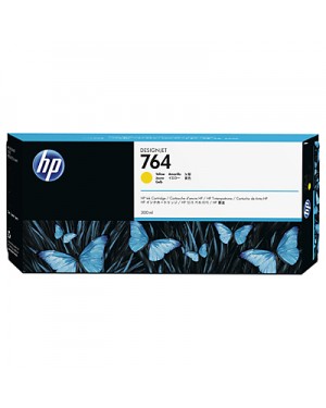 C1Q15A - HP - Cartucho de tinta 764 amarelo Designjet T3500