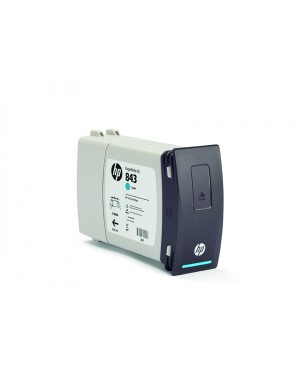 C1Q66A - HP - Cartucho de tinta 843C ciano PageWide XL5000/4x00