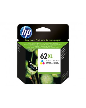 C2P07AL - HP - Cartucho de tinta 62XL ciano magenta amarelo OfficeJet 200 Envy 5640