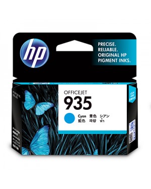 C2P20AN140 - HP - Cartucho de tinta 935 ciano Officejet 6812 eAiO 6815 Pro 6230 ePrinter 6830 6835