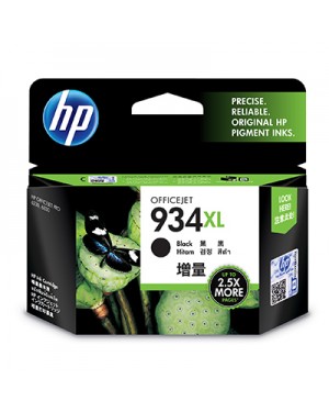 C2P23AE#BGX - HP - Cartucho de tinta preto 934XL