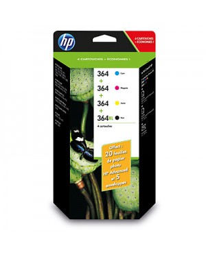 C2P80AE#301 - HP - Cartucho de tinta 364