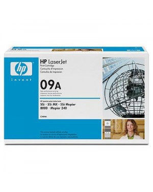 C3909A - HP - Toner 09A preto LaserJet 8000 Mopier 240 5si