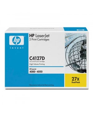 C4127D - HP - Toner 27X preto LaserJet 4000/4050