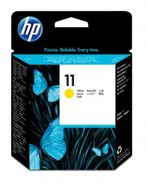 C4813A - HP - Cabeca de impressao 11 amarelo Color Inkjet CP 1700 Business 1000 1100 1200 2200 2300 26