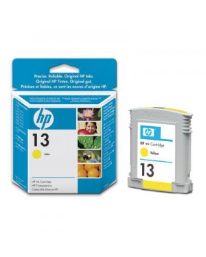C4817A - HP - Cartucho de tinta 13 amarelo Color Inkjet CP 1700 Business 1000 1100 1200 2200 2300 26