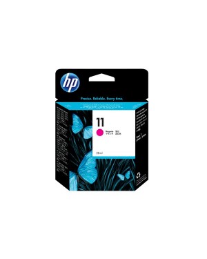 C4837A - HP - Cartucho de tinta 11 magenta Color Inkjet CP 1700 Business 1000 1100 1200 2200 2300 26