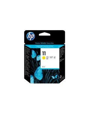 C4838AE - HP - Cartucho de tinta 11 amarelo C2688A C2691A C2699A C7796A C7796C C7796D C7796E C7796F C779
