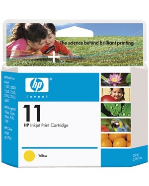 C4838AN - HP - Cartucho de tinta 11 amarelo
