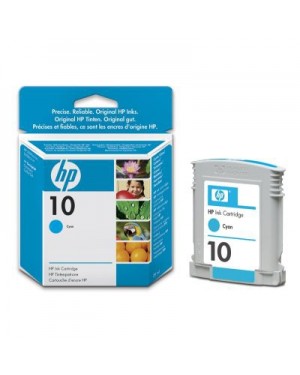 C4841AE - HP - Cartucho de tinta 10 ciano Designjet Colorpro GA / CAD 2000C 2500C Professional