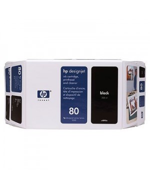 C4871A - HP - Cartucho de tinta preto Designjet 1000