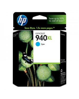 C4907AN - HP - Cartucho de tinta 940XL ciano Officejet Pro 8500