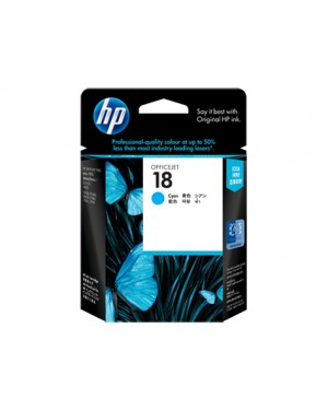 C4937A - HP - Cartucho de tinta 18 ciano