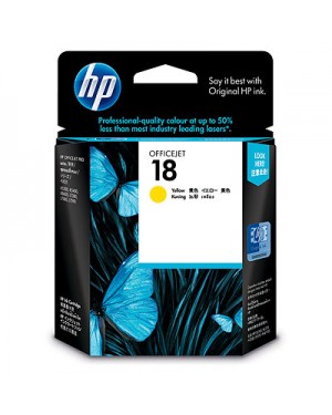 C4939A - HP - Cartucho de tinta 18 amarelo