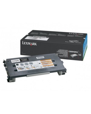 C500H2KG - Lexmark - Toner 0 preto C500N