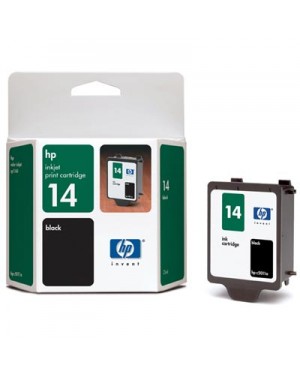 C5011AN - HP - Cartucho de tinta 14 preto