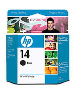 C5011DC - HP - Cartucho de tinta 14 preto