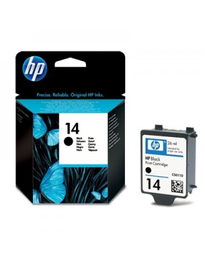 C5011DE - HP - Cartucho de tinta preto Digital Copier/Printer 610 OfficeJet D125 D135 D145 D155