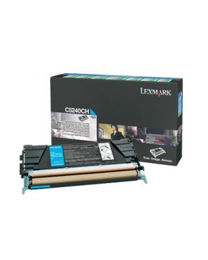 C5240CH - Lexmark - Toner 00 ciano C524 C532 C534