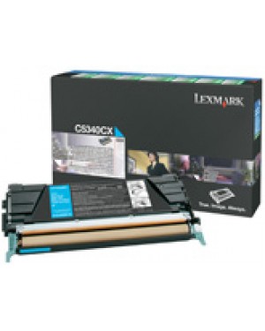 C5340CX - Lexmark - Toner ciano C534n C534dn C534dtn