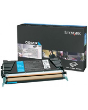 C5342CX - Lexmark - Toner ciano C534n C534dn C534dtn