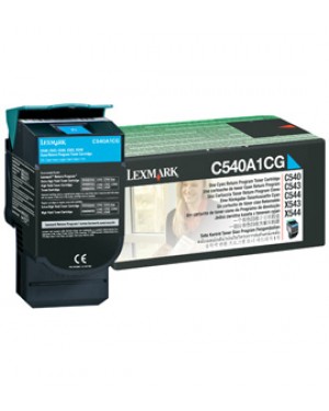 C540A1CG - Lexmark - Toner C54x ciano