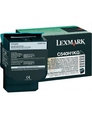 C540H1KG - Lexmark - Toner preto X544dn X544dtn X544n X543dn X544dw X546dtn X548dte X548de C5