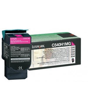 C540H1MG - Lexmark - Toner magenta C54x X54x