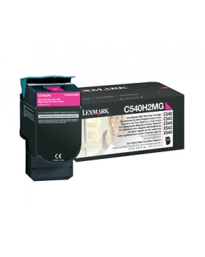 C540H2MG - Lexmark - Toner magenta X544dn X544dtn X544n X543dn X544dw X546dtn X548dte X548de C5