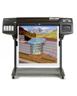 C6074B#DAM - HP - Impressora plotter Designjet 1050c Plus Printer
